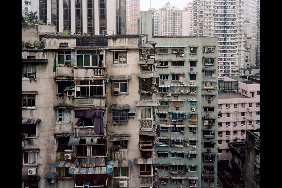 Apartment buildings in Chongqing.