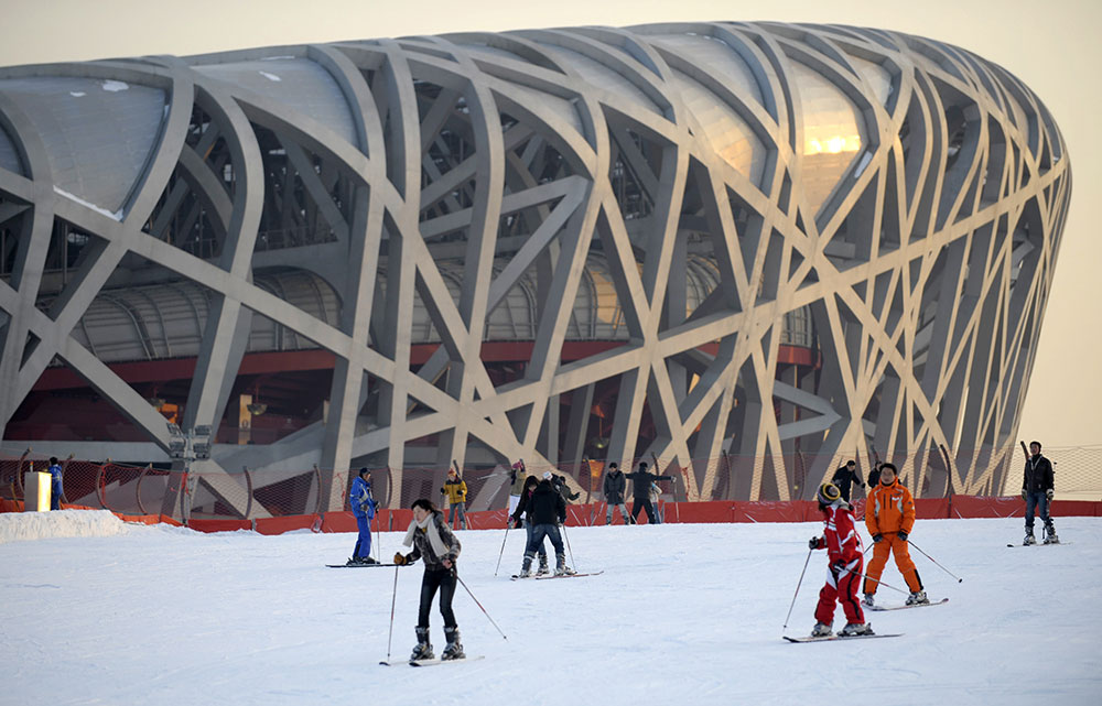How is Beijing hosting the Winter Olympics with no snow?