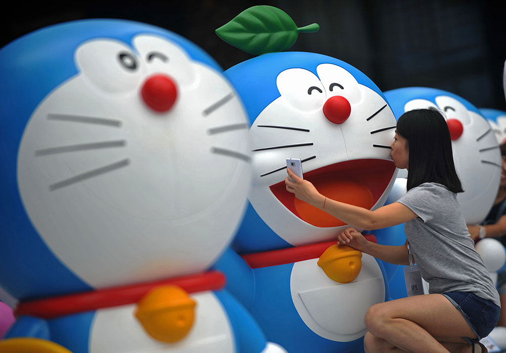 Japan's Soft Power Leader in China is a Fat Blue Cartoon Cat