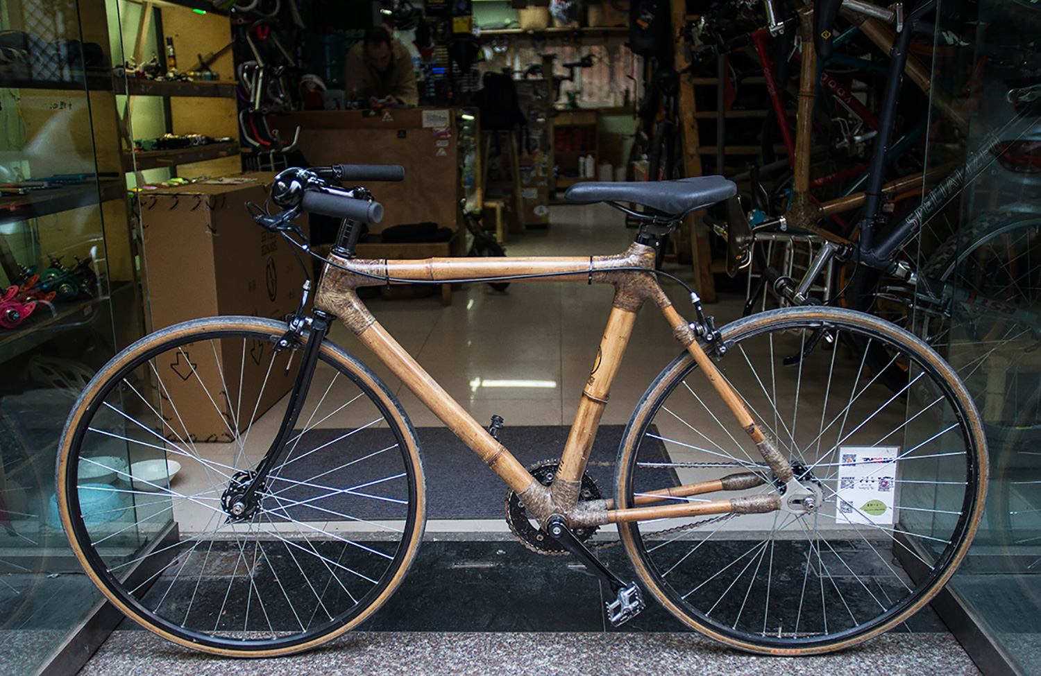 bamboo bike parts